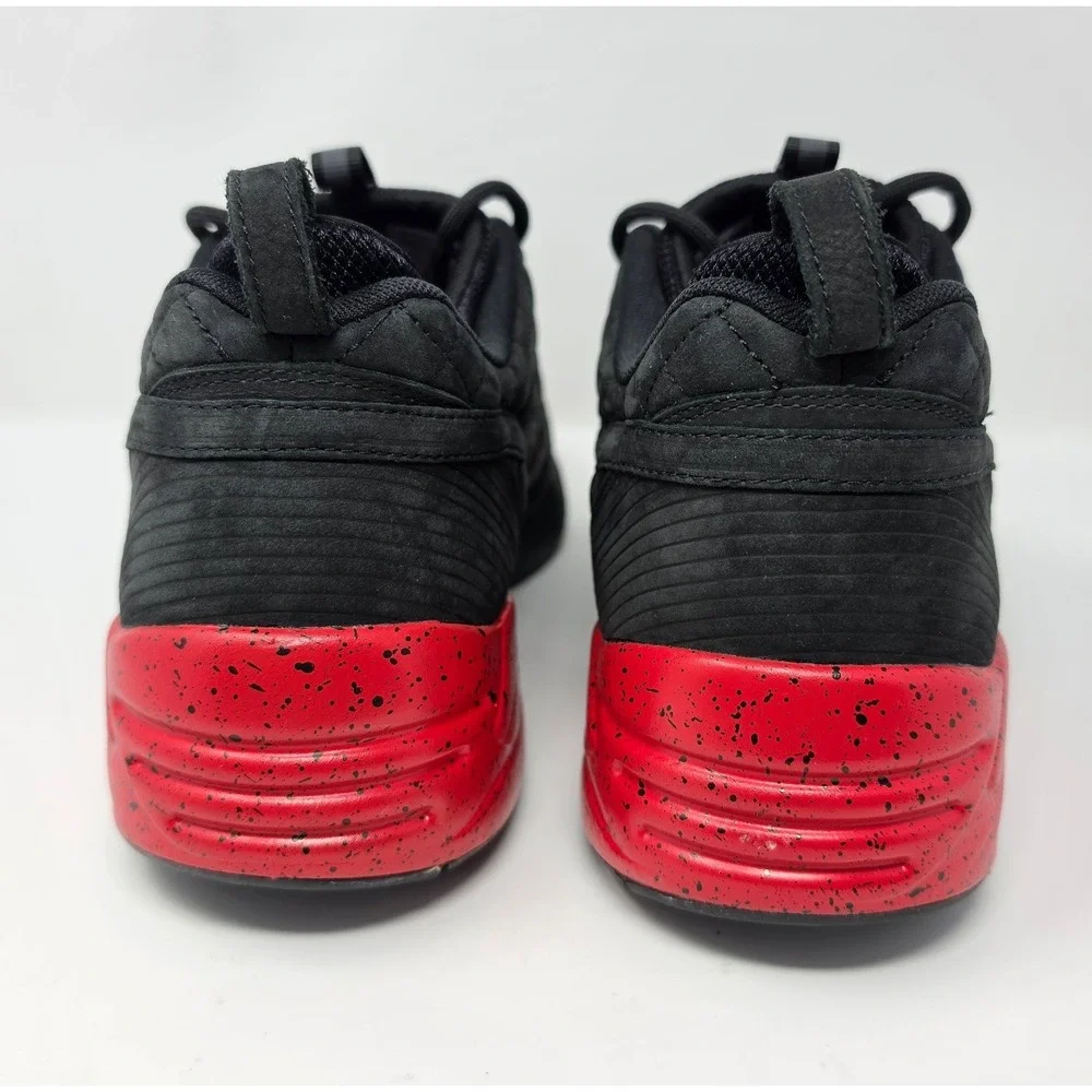 Puma R698 Nubuck x Highsnobiety x Ronnie Fieg Black/Red Shoes 360323 01 Men's 11